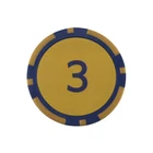 Clay Poker Monte Carlo Clay Poker Chips Casino Tokens Chips With Custom Gold Trim Sticker