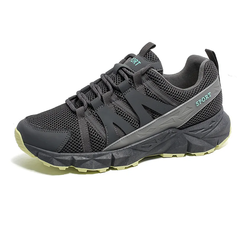 New walking style comfortable breathable  non-slip wear-resistant hiking men casual sports shoes