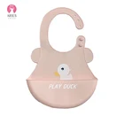 Hot Print Baby Bibs WWD07-02 Amazon Hot Sell Custom Baby Bib Manufacturer Baby Waterproof Bib Printed Silicone Bib