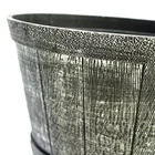 Wood Planter Pot Wood Planter Pot Garden Imitated Wood Plastic Resin Planter Flower Growing Pot