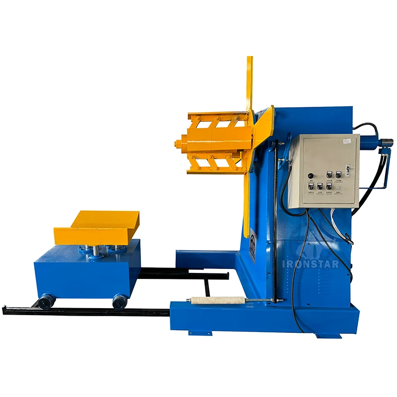 5 Ton 500mm Width Hydraulic Decoiler With Car Buy Decoiler Roll