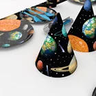 Theme Gift Birthday Party Supplies Set Customized Space Theme Party Holiday Birthday Decoration Sets Kids Gift Supplies