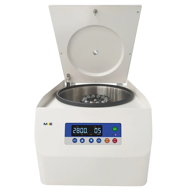 Benchtop Laboratory Centrifuge with 6*50ml Capacity 10 Speed Curves and 30 Operating Procedures