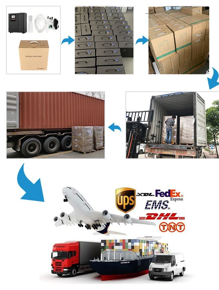 800ml Capacity 12V Silent Operation Essential Oil Diffuser for Commercial Use with Bluetooth WIFI APP Control