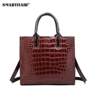 Leather Handbag Tote High Quality Leather Wallet Handbag Tote Bag For Men Luxury Women Designer Handbag Set