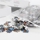 Art Puzzle Blank Sublimation Puzzles 500 PC 1000 Pieces Blank Heat Sublimation Art Flower Jigsaw Puzzle