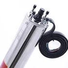Pumps HOP-3KW 4 Inch Powered Submersible Deep Well Electric Water Pumps Brushless Permanent Magnet Motor