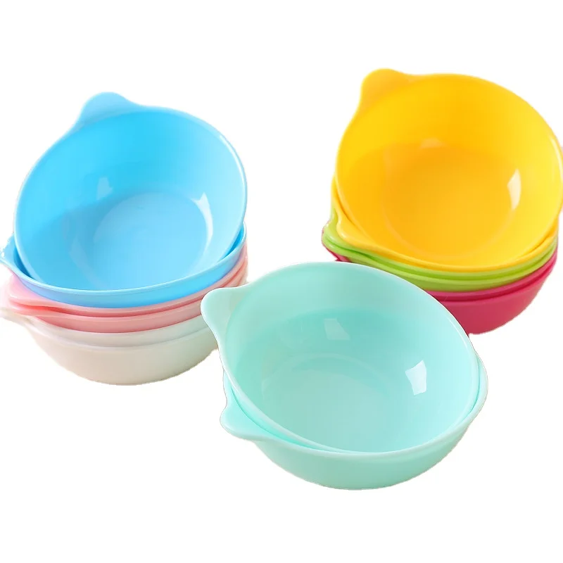 OWNSWING set Japanese style small dish color custom children's salad basin food grade mini household salad bowl strict selection