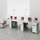 Legs Back Computer Table Legs Modern Steel Tube Table Legs Of Computer Back To Back Office Workstation Smart Desk