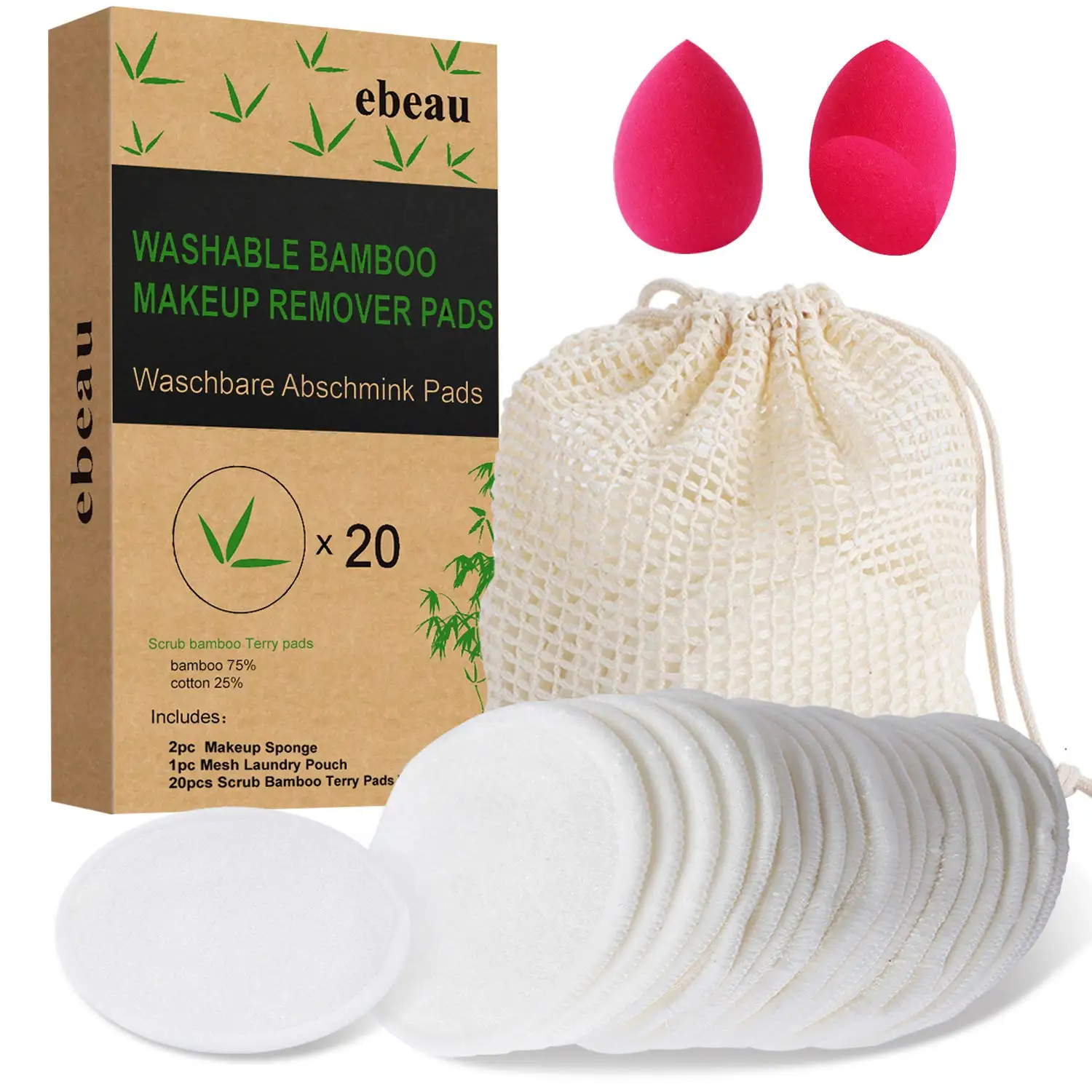 eco makeup remover pads