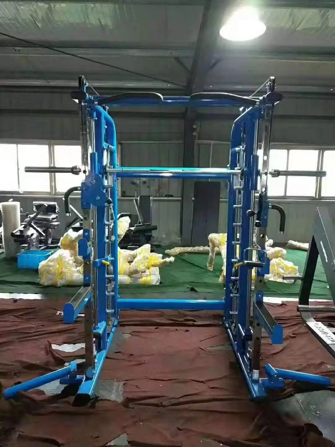 Xinrui Commercial Gym Trainer Machine XRN1001 Multi-Functional Smith Machine with Weight Stack for Bodybuilding