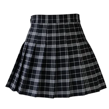 Preppy JK Style Plaid Skirts Mini Cute Japanese School Uniforms Ladies Jupe Kawaii Women Pleat Skirt