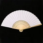Hand Fan Paper Fan Hot Sale Bamboo Hand Fan Plain Paper Fan