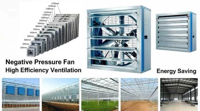 Air Exchange Ventilation Fan, 900mm, 1000mm, 1300mm, 1500mm - detail 2