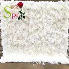 SPR Wholesale Wedding 1.2*2.4M/PC CM Backdrop Pink Rose Panels Ombre Flower Wall For Event Decoration