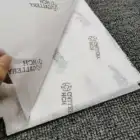 Paper White Paper Custom Clothing Shoes With Tissue Paper Packaging Clothing White Paper Printing LOGO