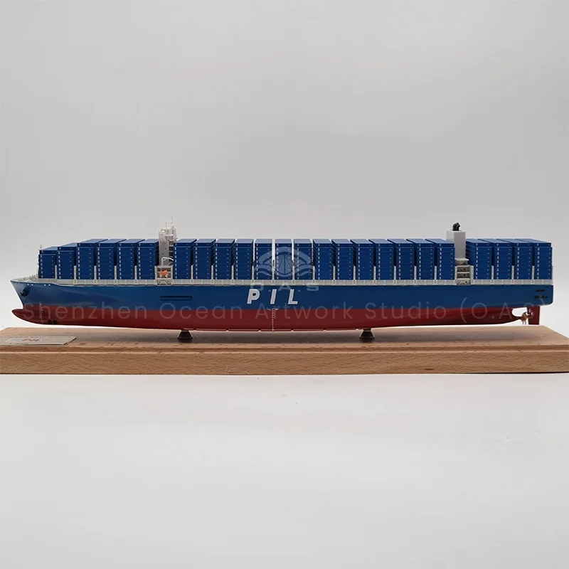 loas factorys customized 45cm pil container ship model 1888 scale model for shipping gift-6