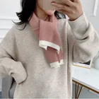Scarf Winter New Wool Knitted Scarf Warm Joker Scarf