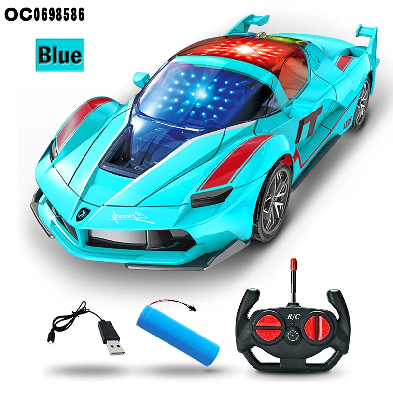 High speed rc drift radio control racing car toys for adult with light
