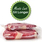 Food Rolls Commercial Grade Food Vacuum Sealer Bags 25cm*5m/9.84 Inchx16.4ft Vacuum Sealer Bags Rolls