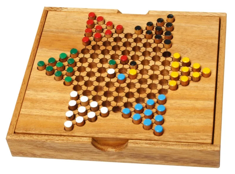 Mini Wooden Tic Tac Toe table game