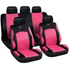 Cover All Pink Color Car Seats Cover For Women All Season Universal Size