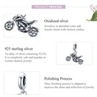 New Pendant Silver New Style Pendant Jewelry 925 Silver Motorcycle Charms