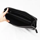 Leather Clutch Bag Classic Cow Genuine Leather Handle Clutch Bag Fashion Wallet Mens Purse Style Hand Bag