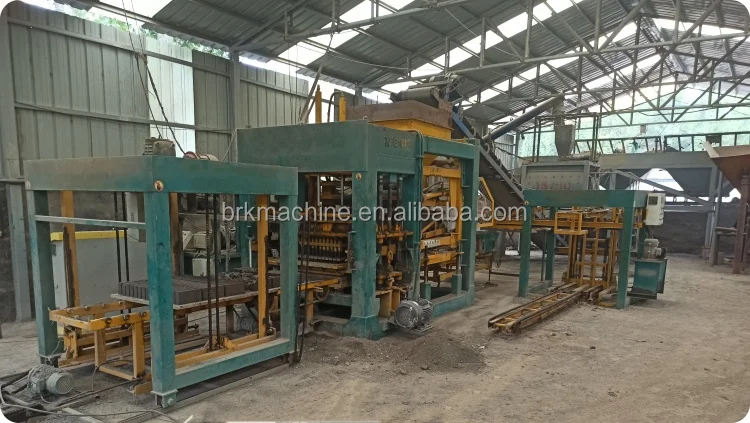 automatic cement brick machine