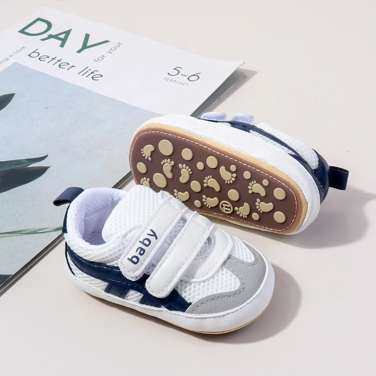 Unisex High Quality 2025 Spring Autumn Style Casual Shoes Anti-Slip Soled Toddler Walking Shoe Boys and Girls factory