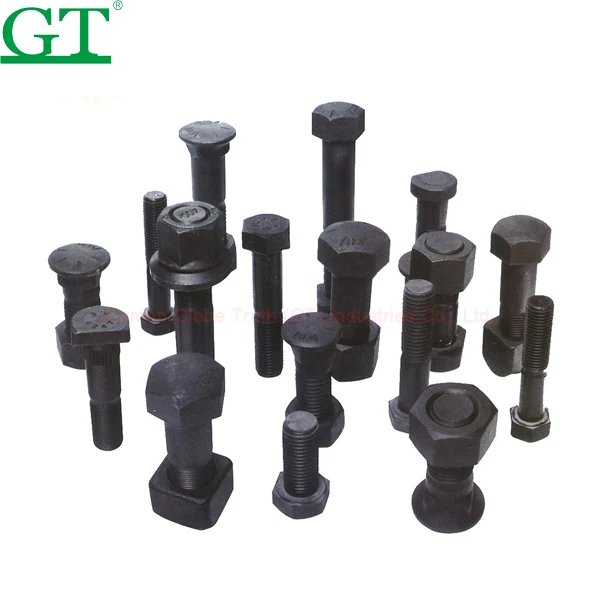 M Excavator Steel Bolts And Nuts For Track Shoe Track Roller