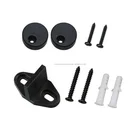 Door Fitting 6.6FT Rail Accessories Iron Black Modern/rustic Wheel Mechanism Sliding Barn Door Fitting Cabinet Track Rail
