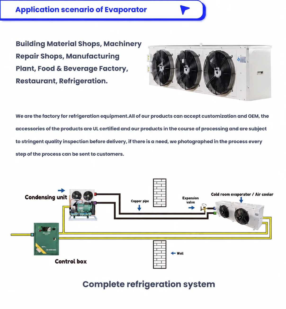 Unit Cooler, DD22, 220V/380V, 4HP - detail 4