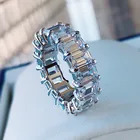Rings Rings Hot Sale 925 Sterling Silver Eternity Diamond Cubic Zircon Rings For Women