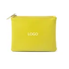 Coin Bag Coin Purse Bag Promotional Wholesale Custom PU Leather Round Coin Purse Card Pouch Bag