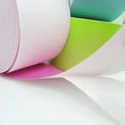 Adhesive Paper Custom White Blank Adhesive Barcode Roll Stickers Direct Thermal Scale Labels Thermal Transfer Paper Label