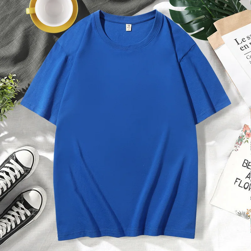 Wholesale High Quality Women's Low MOQ Custom Logo 100% Cotton 180 Gsm Plus Size Graphic T-shirts For Women