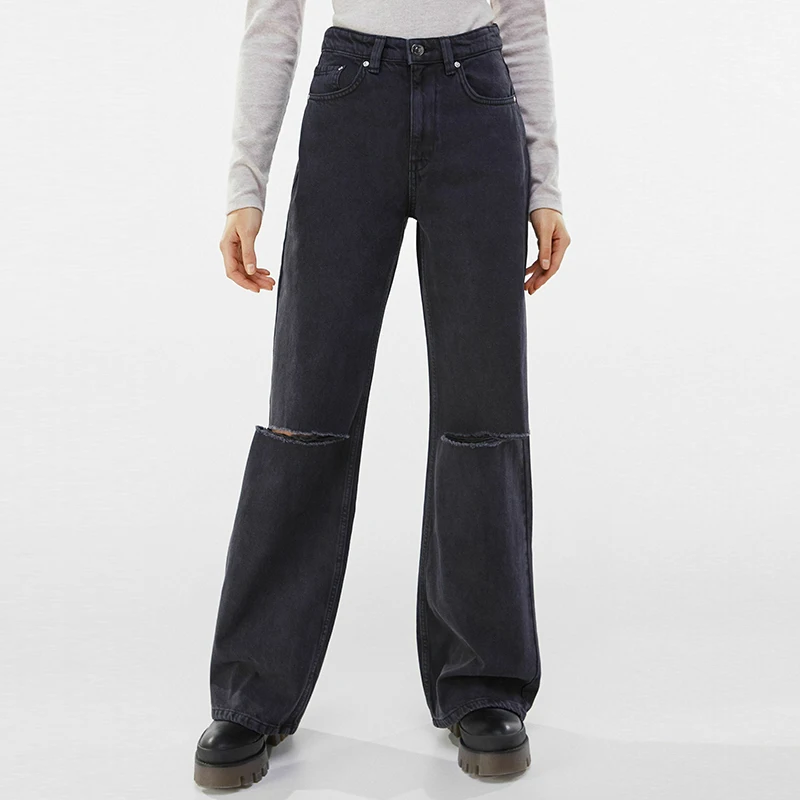 custom women flare bell bottom jeans
