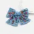 Bling Velvet Butterfly Big Geometric Hair Bows Clip Glitter Hair Clips Acrylic Beads Rhinestone Crystal Hair Bow