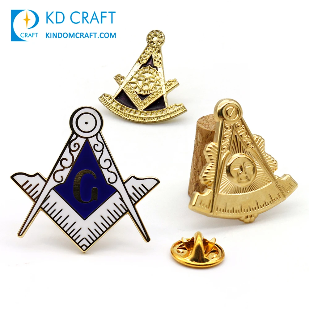 Golden Supplier China Custom Metal Zinc Alloy Hollow Out Gold Color