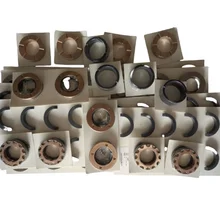 OEM brass copper bronze PTFE fiber piston rings with spring High pressure wear resistance CNG compressor