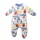 Children's 2.5TOG Autumn And Winter Thickened Long-sleeved Children's Clothing Split-leg Baby Sleeping Bags