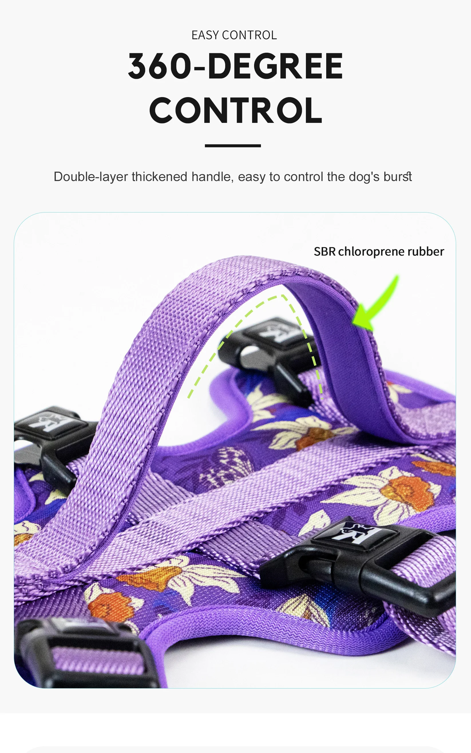 Kingspeed New Upgraded Tarrow Dog Vest Puppy Harness With Colorful Printing Dog Harness Hot Sell Pet Vest