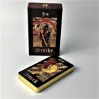 Gold Customized High Quality Printing Oracle Cards Custom Gold Edges Tarot Cards With Book Instruction For Reading