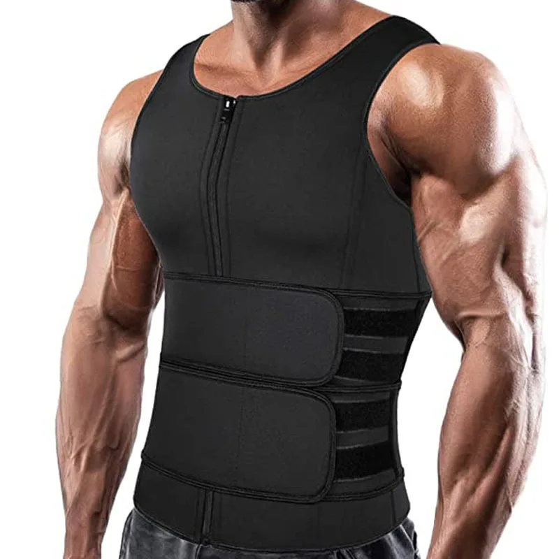 Shapewear Men's Heat Trapping Vest Kewlioo Men's Heat