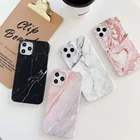 Hot Sale IMD Printing TPU Silicon Marble Phone Cases For IPhone 11 12 Pro Max