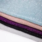 Fabric High Quality Wholesale Colorful Prom Dress Stretch Shimmer Knit Fabric