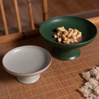 Dish Saucer High Foot Dish Plates Sets Dinnerware Wedding Porcelain Plates And Cup And Saucer Etc