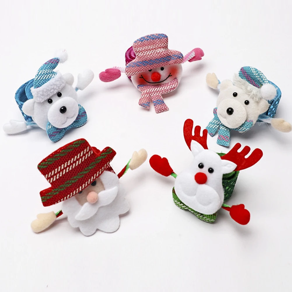 hand circle christmas children gift hand slap clap bracelet to