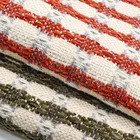 Silk Tweed Woolen Fabric New Small Fragrant Style Bright Silk Beads Woolen Woven Ladies Tweed Jacket Dress Fabric